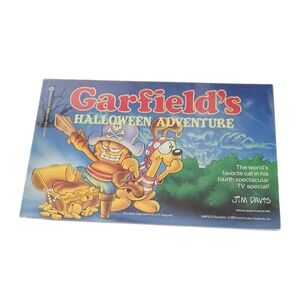 Vintage 1985 Garfield’s Halloween Adventure Special Edition Book